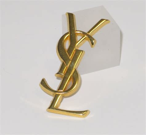 ysl pin brooch|yves saint laurent brooch.